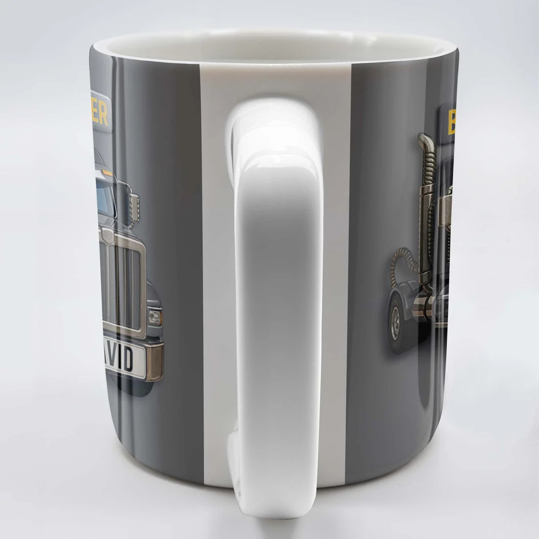 Best Truck Driver, Featuring A Classic Truck, Personalized Custom Coffee Mug, Gift For Truck Enthusiasts