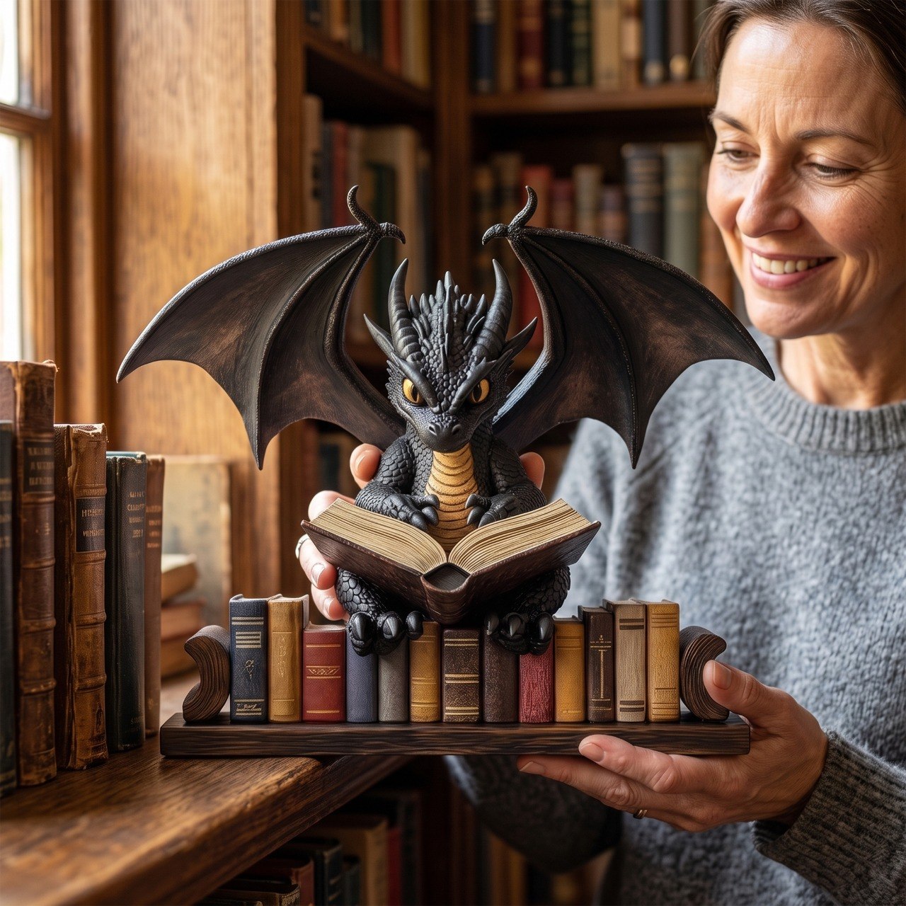 I'm A Bookdragon - Personalized Book Custom Shaped Acrylic Plaque