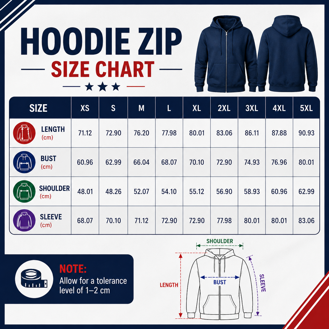 Personalized U.S. Veteran 250th Anniversary Zip Hoodie, Custom Name Military Hoodie, Patriotic United States 1776–2026 Veteran Gift