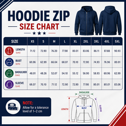 Personalized U.S. Veteran 250th Anniversary Zip Hoodie, Custom Name Military Hoodie, Patriotic United States 1776–2026 Veteran Gift