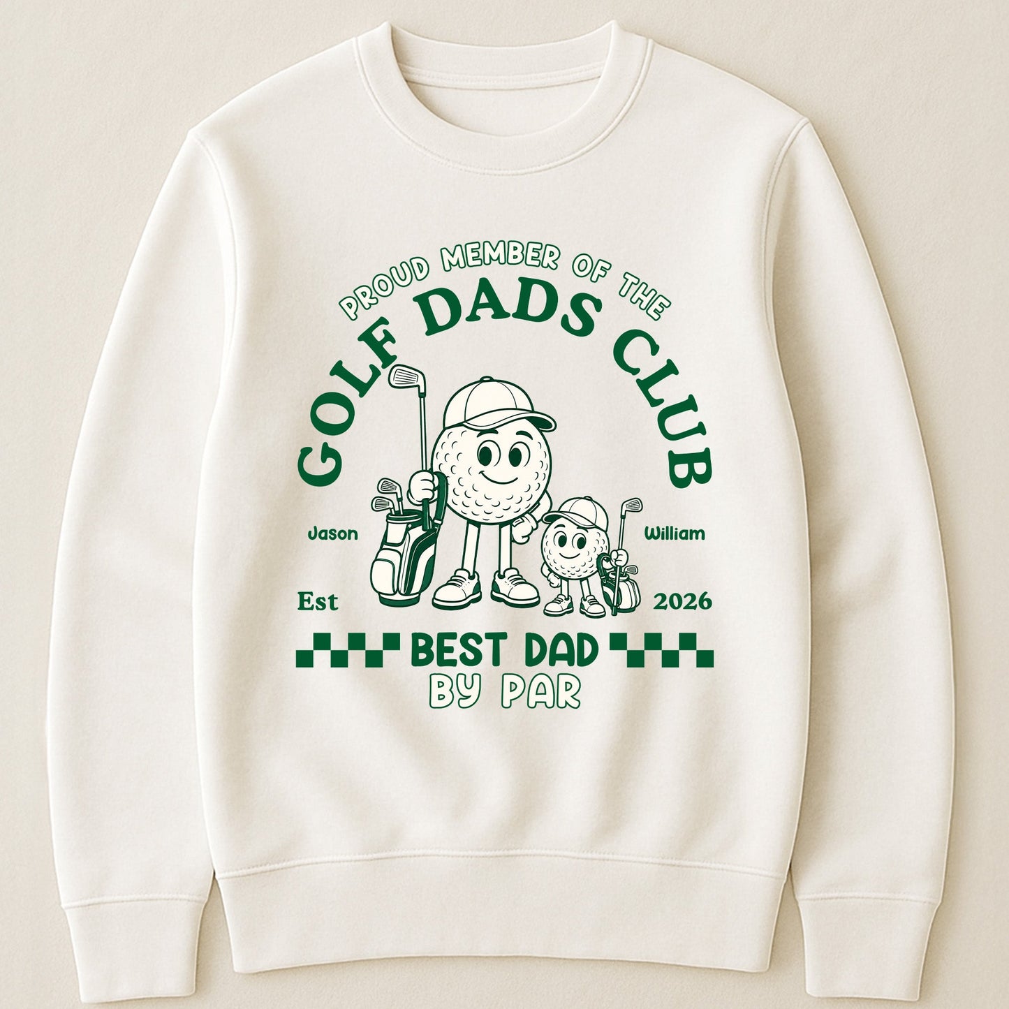 Daddy And Me Golf Matching Tee - Father's Day Gift For Dad - Personalized Shirts