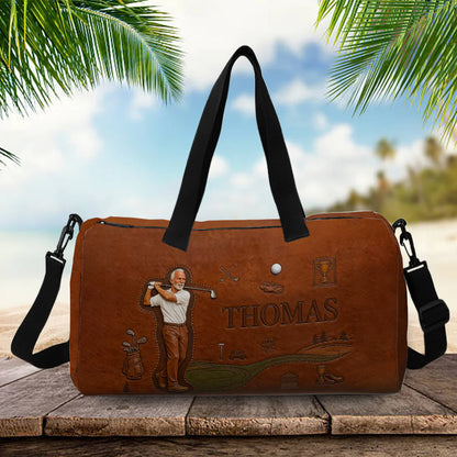 Born To Golf - Personalized Golf Duffle Bag