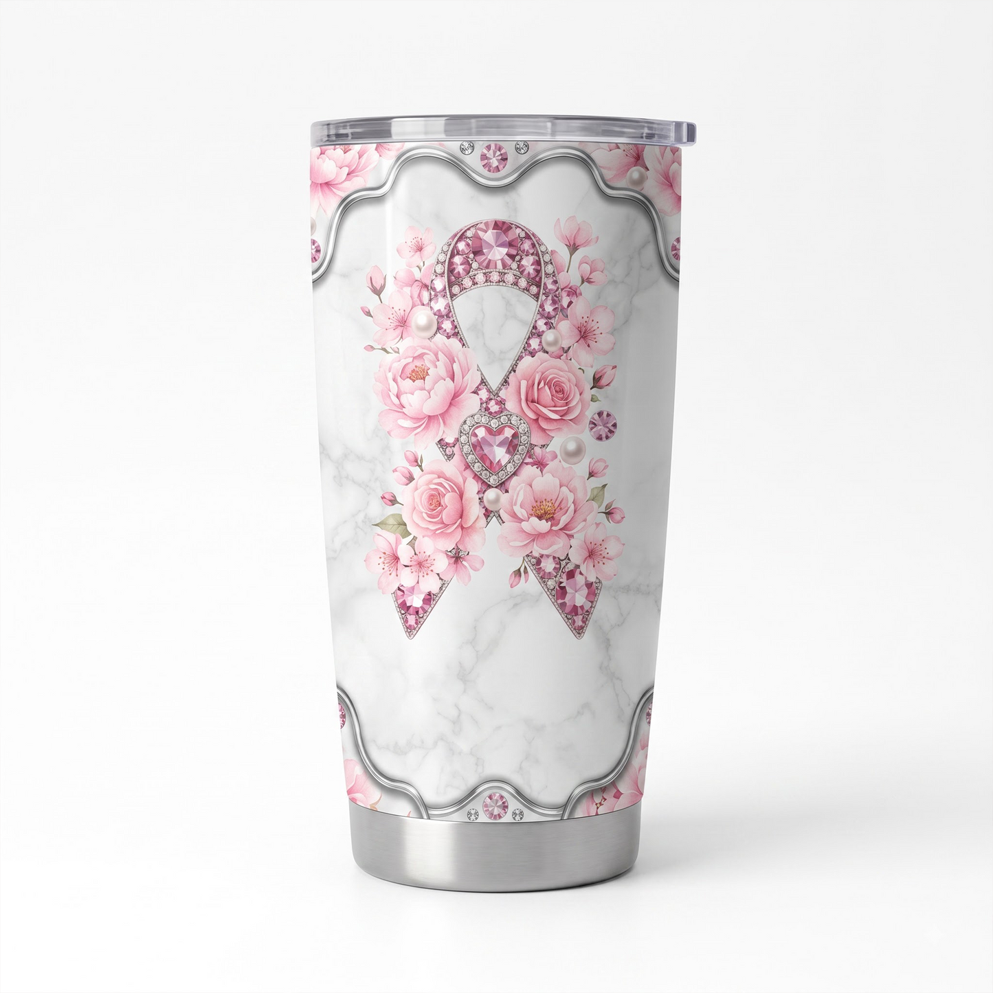 Breast Cancer Survivor Breast Cancer Awareness Tumbler
