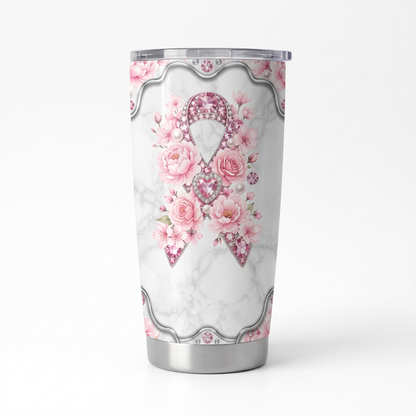 Breast Cancer Survivor Breast Cancer Awareness Tumbler