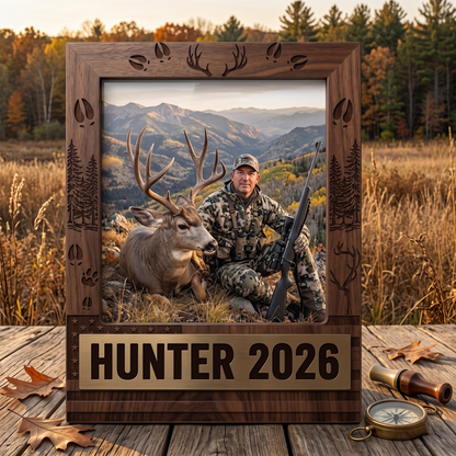 Custom Any Photo - Personalized Hunting Custom Shaped Acrylic Plaque