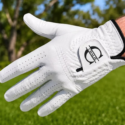 Life Is Full Of Choices Golf Monogram - Personalized Golf Glove