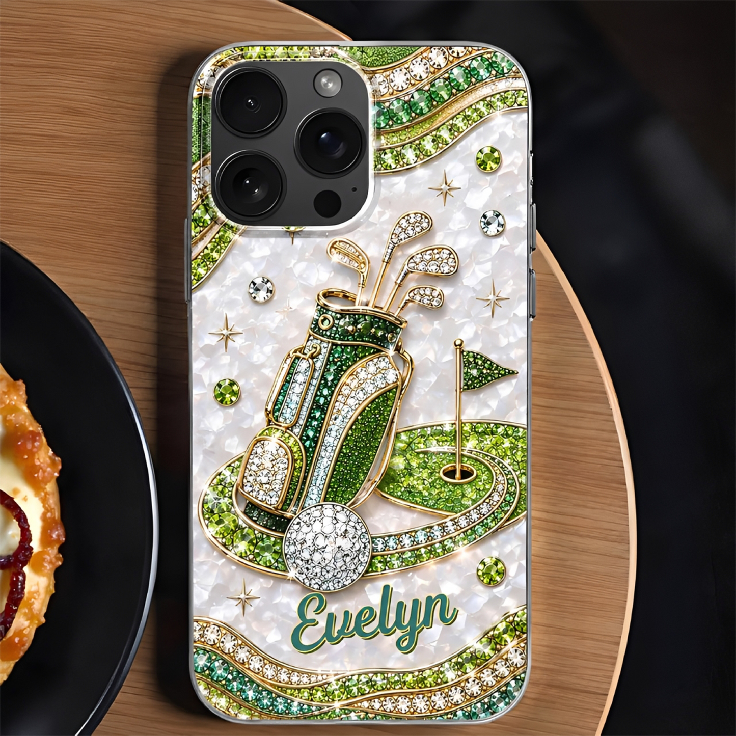 Golf Passion - Personalized Clear Phone Case, Gift For Golf Lovers