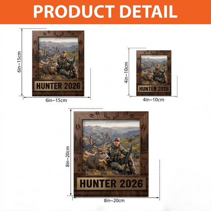 Custom Any Photo - Personalized Hunting Custom Shaped Acrylic Plaque