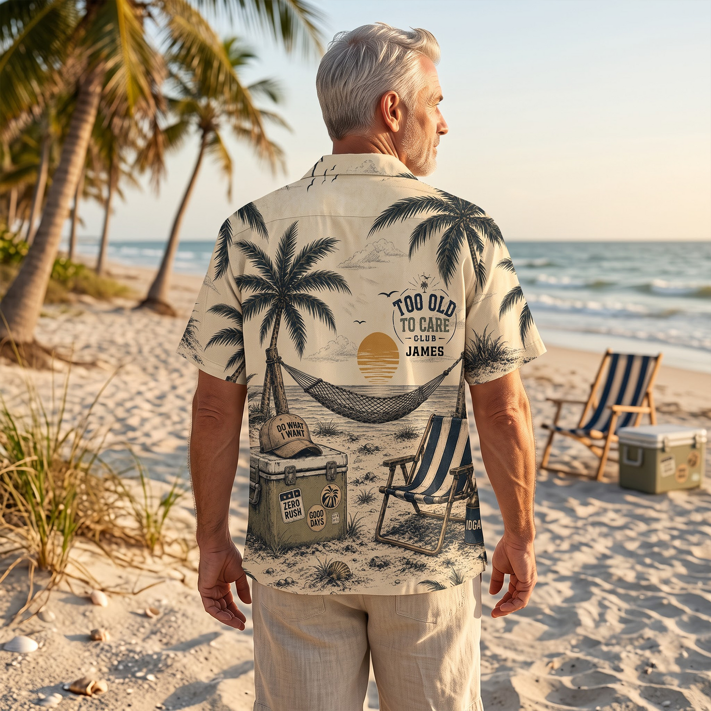 Not My Problem - Personalized Hawaiian Shirt