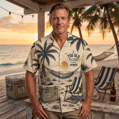 Not My Problem - Personalized Hawaiian Shirt