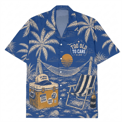 Not My Problem - Personalized Hawaiian Shirt