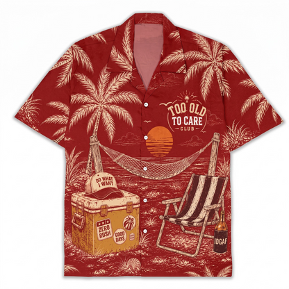 Not My Problem - Personalized Hawaiian Shirt