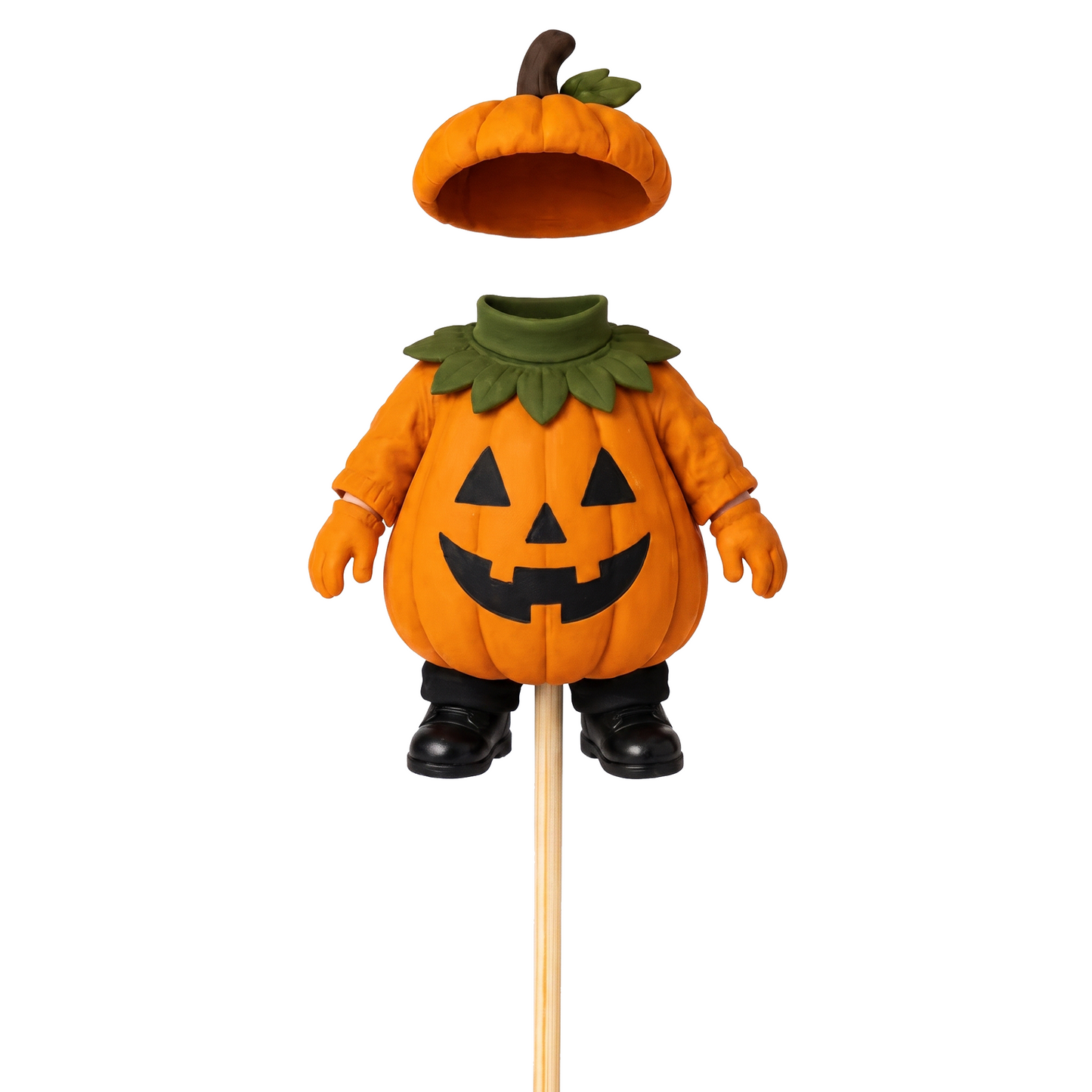 Custom Face Baby Halloween, Spooky Birthday Decor - Personalized Cupcake Toppers
