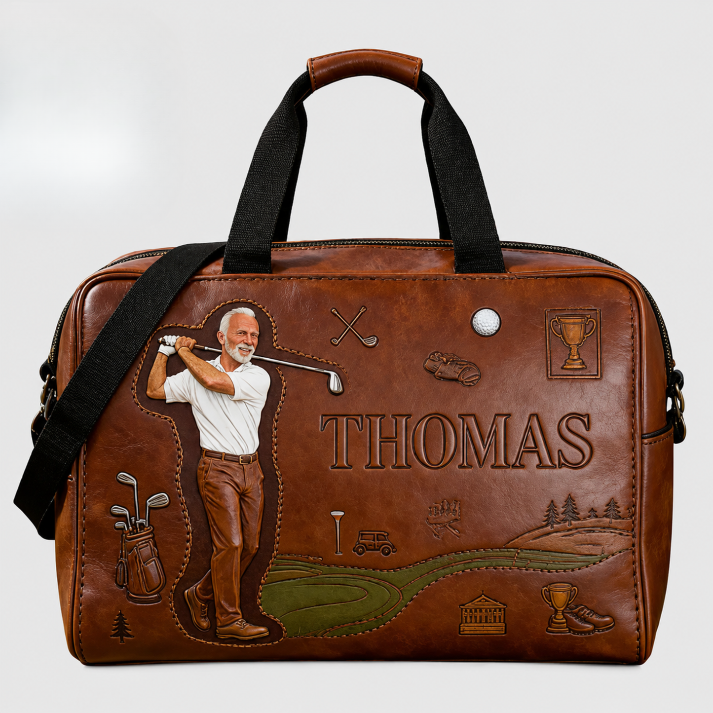Born To Golf - Personalized Golf Duffle Bag