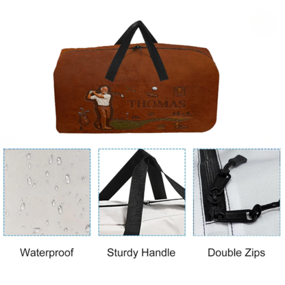 Born To Golf - Personalized Golf Duffle Bag