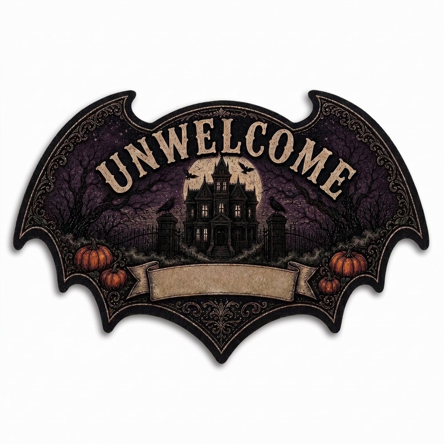 Home Of Chills And Thrills - Personalized Doormat