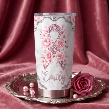 Breast Cancer Survivor Breast Cancer Awareness Tumbler