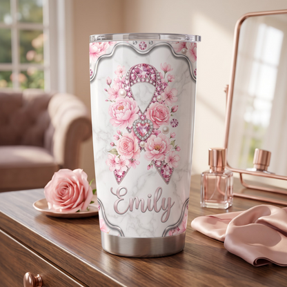 Breast Cancer Survivor Breast Cancer Awareness Tumbler