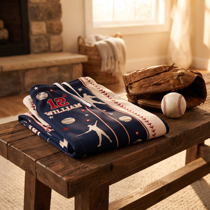 Custom Name & Number For Baseball, Softball, Soccer, Football, Basketball, Hockey Lover - Personalized Lounge Pants