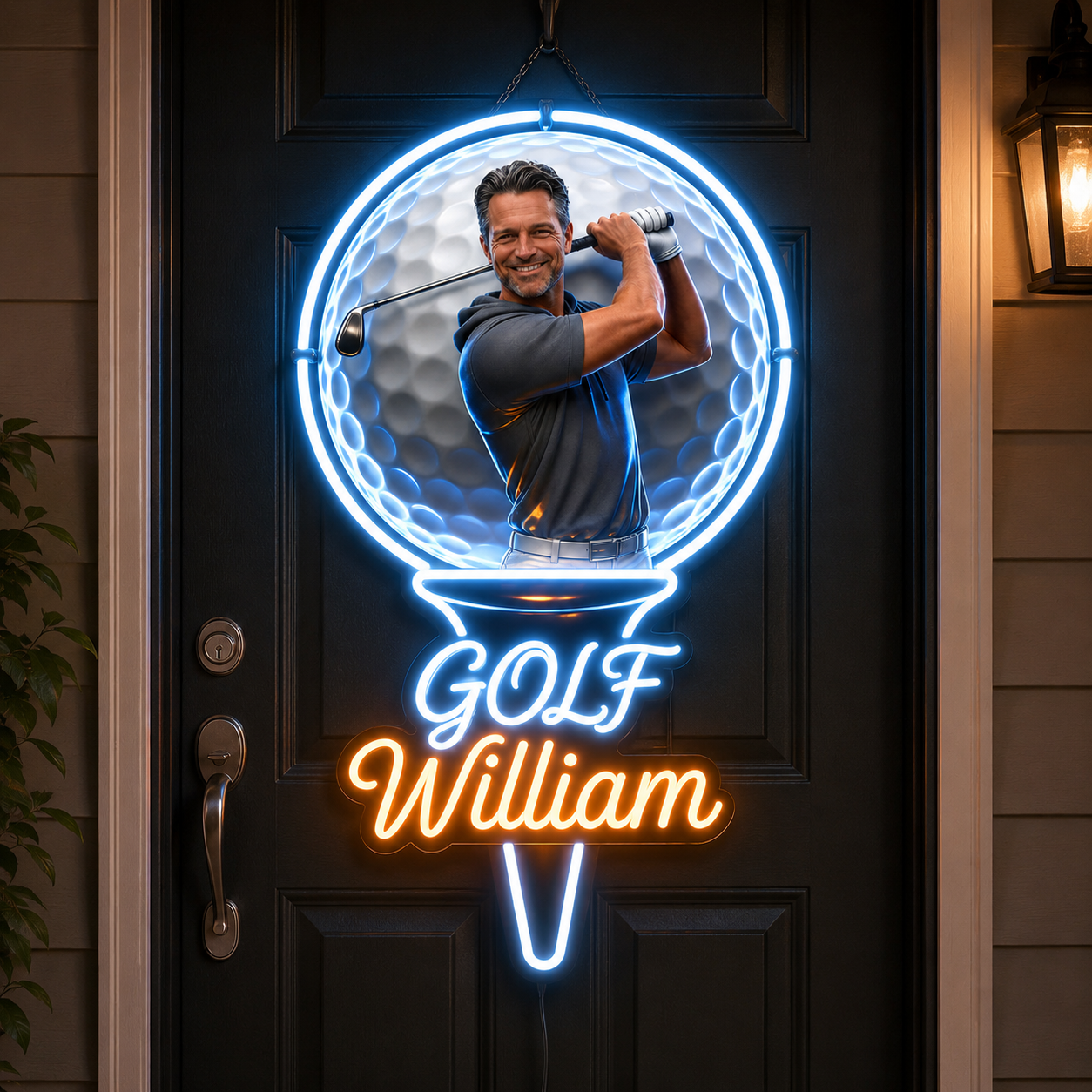 Golf Legend – Personalized Golf LED Light Acrylic Plaque