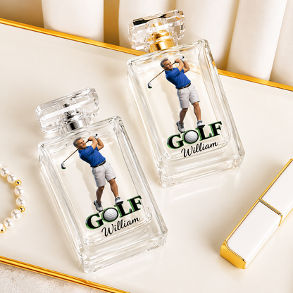 Luxury Gift For Man - Personalized Golf Refillable Perfume Bottle