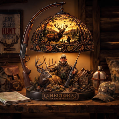 Custom Any Photo Love Hunting - Personalized Hunting Acrylic LED Night Light