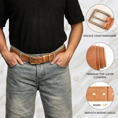 Personalized Military Wife Leather Belt – Custom Name Engraved Funny Military Gift for Husband, Soldier or Veteran