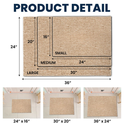 New Version Classroom Doormat Everyone Is Welcome Here - Personalized Doormat