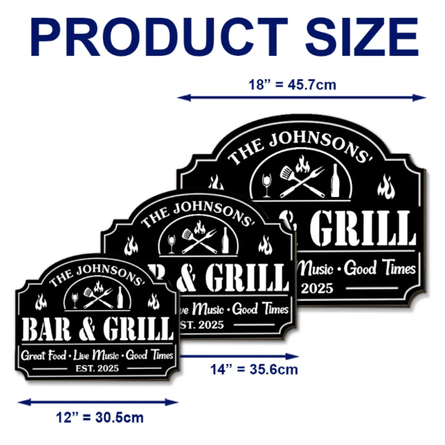 Great Time At Backyard - Personalized Custom Wood Sign