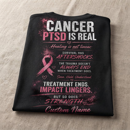 Women's Casual Breast Cancer Awareness Print Top