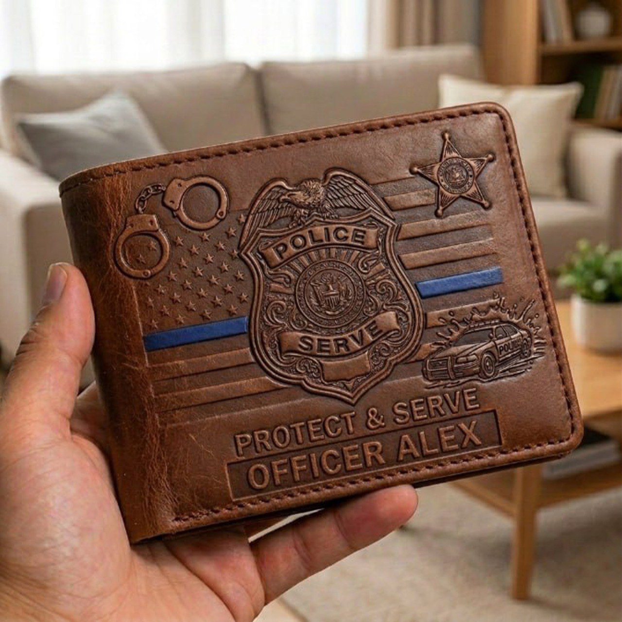 Legend Of The Force - Personalized Police Officer Wallet