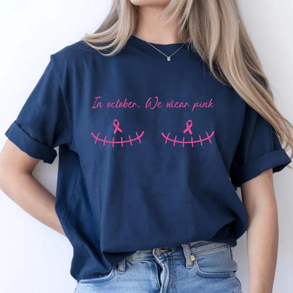 Custom Breast Cancer Support Squad Shirt, Matching Family Breast Cancer Tshirt, Breast Cancer Team Cancer Support Shirt