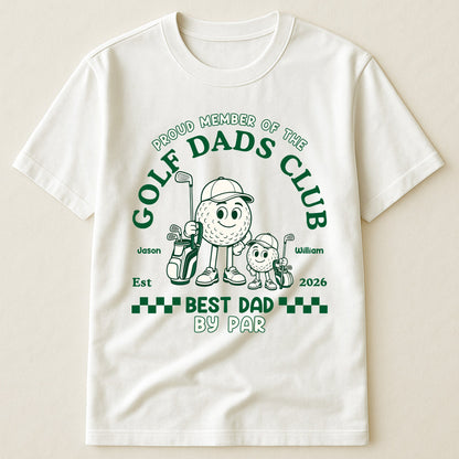 Daddy And Me Golf Matching Tee - Father's Day Gift For Dad - Personalized Shirts