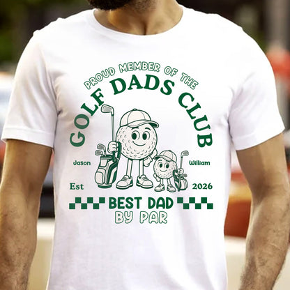 Daddy And Me Golf Matching Tee - Father's Day Gift For Dad - Personalized Shirts