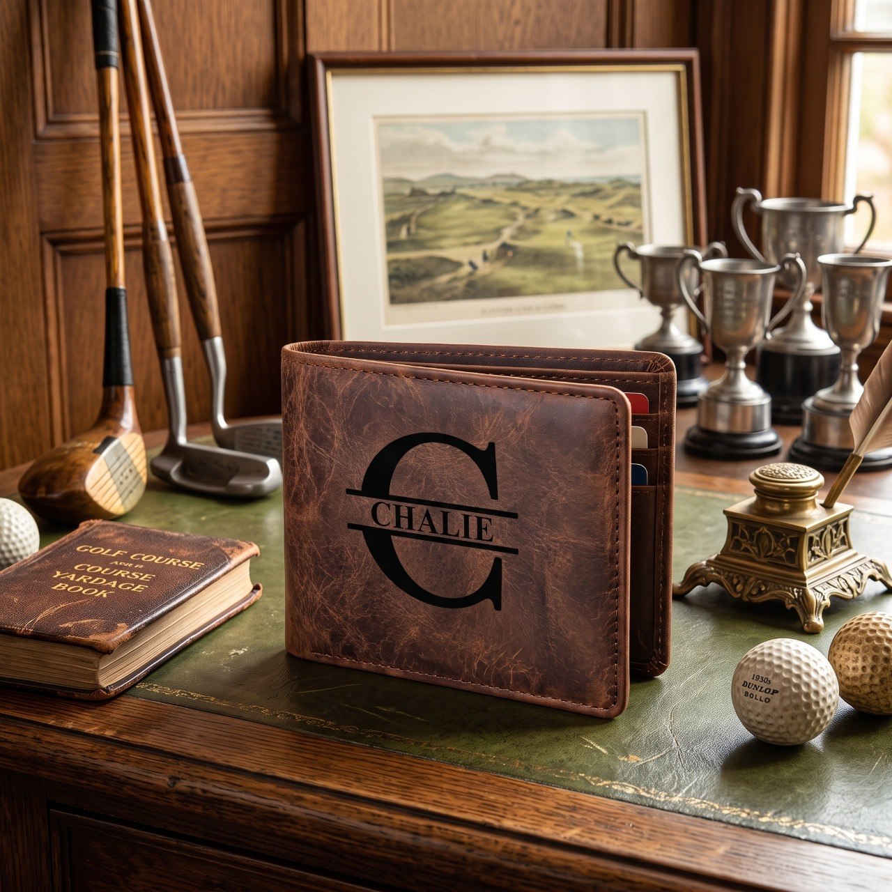 Legend Of The Fairway - Personalized Golf Dad Wallet