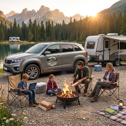 Family Adventures - Personalized RV Decal