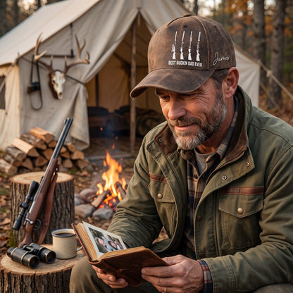 Hunting Dad - Personalized Hunting Classic Cap
