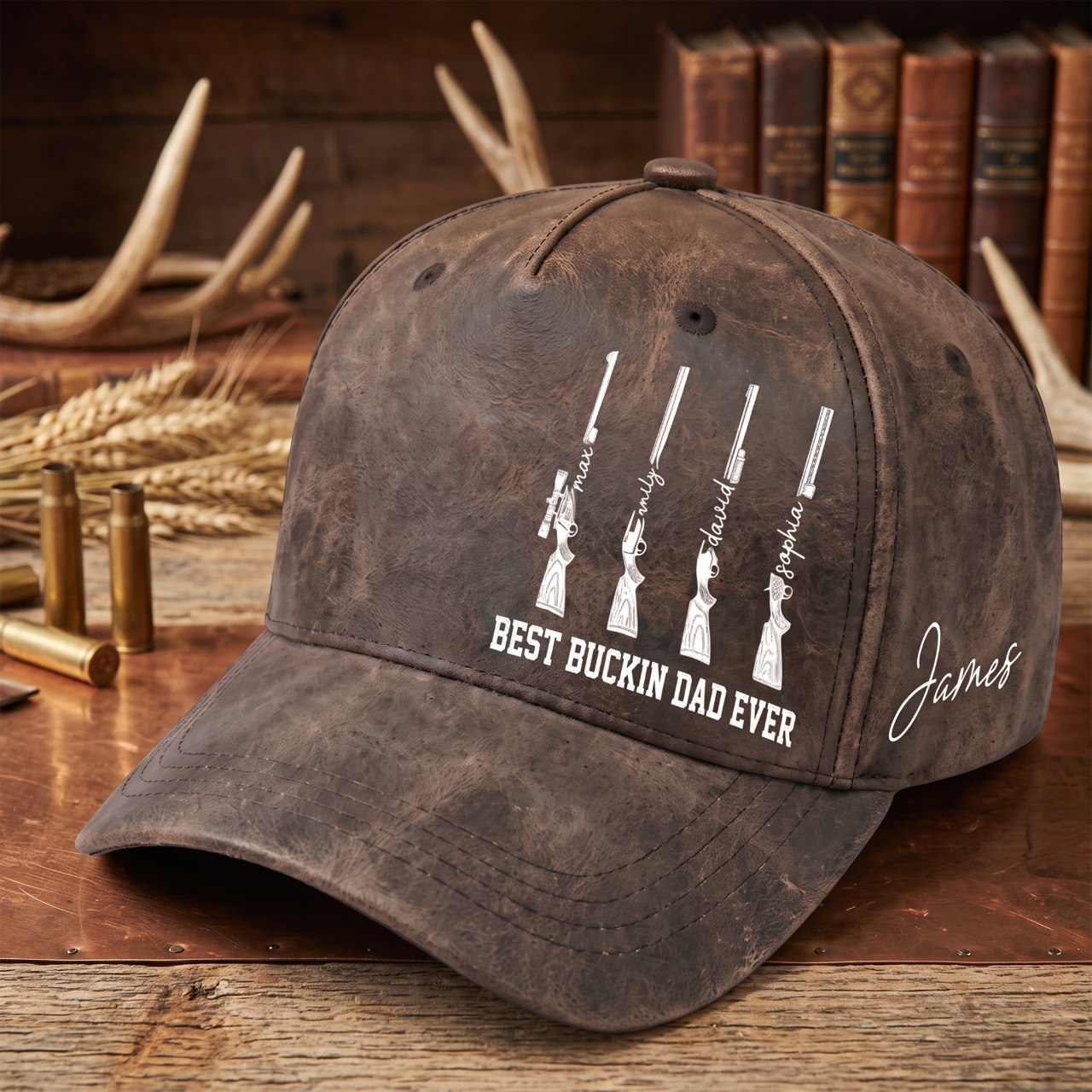 Hunting Dad - Personalized Hunting Classic Cap