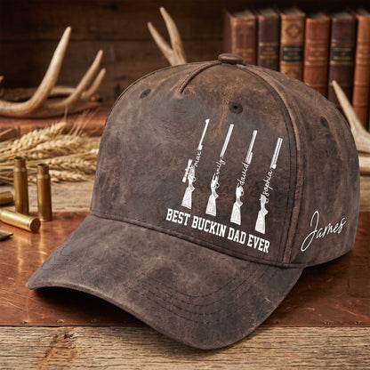 Hunting Dad - Personalized Hunting Classic Cap