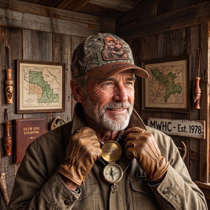 Whitetail Hunter's Club - Personalized Hunting Camo Hat