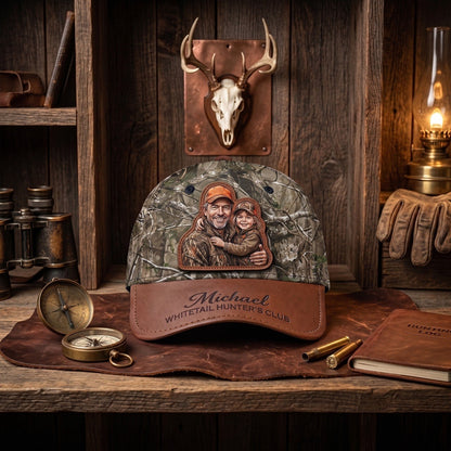 Whitetail Hunter's Club - Personalized Hunting Camo Hat