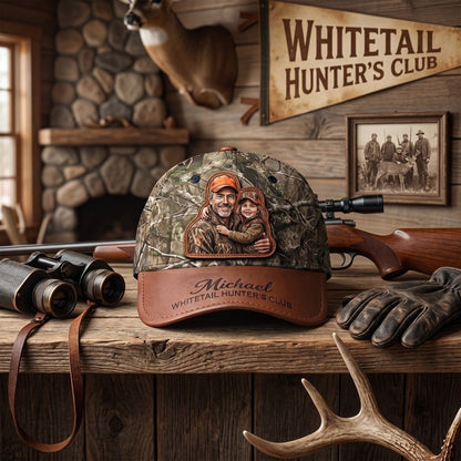 Whitetail Hunter's Club - Personalized Hunting Camo Hat