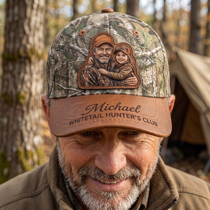Whitetail Hunter's Club - Personalized Hunting Camo Hat