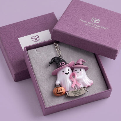 Breast Cancer Awareness - Personalized Breast Cancer Awareness Keychain