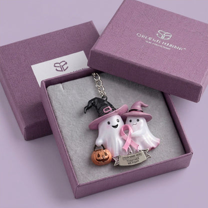Breast Cancer Awareness - Personalized Breast Cancer Awareness Keychain