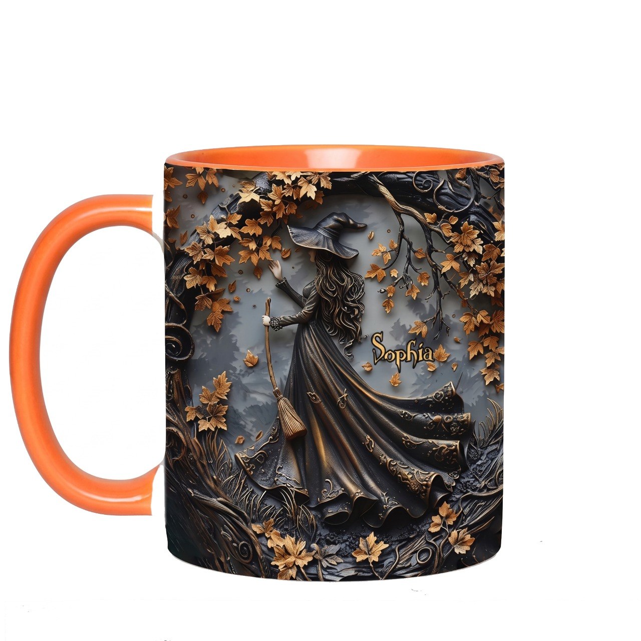 Beautiful Witch - Personalized Witch Accent Mug