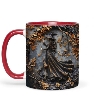 Beautiful Witch - Personalized Witch Accent Mug