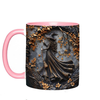 Beautiful Witch - Personalized Witch Accent Mug