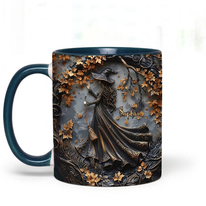 Beautiful Witch - Personalized Witch Accent Mug