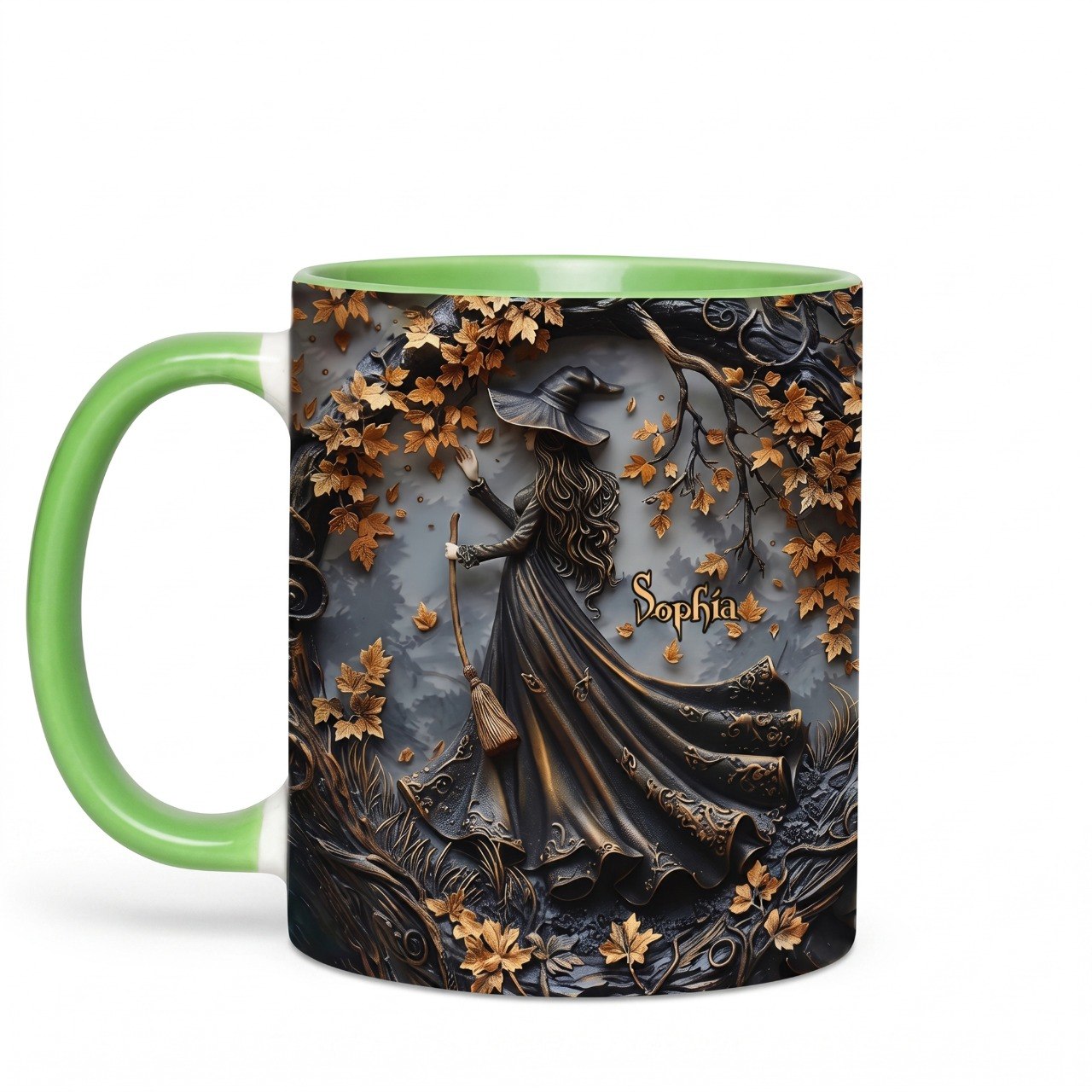 Beautiful Witch - Personalized Witch Accent Mug